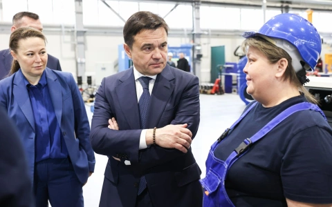 Губернатор Московской области Андрей Воробьёв высоко оценил работу завода члена РАВВ компании «АДЛ»