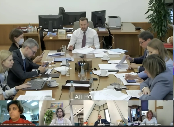 Созданный РАВВ Союз СП «ОСОТ» представил национальную стратегию переработки осадков сточных вод на совещании у заместителя Руководителя Администрации Президента РФ Максима Орешкина